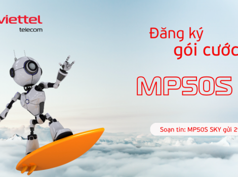 Gói Cước Viettel 50K/Tháng - MP50S: 400 Phút Gọi Nội Mạng