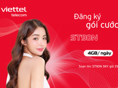 Gói Cước 4G Viettel Tháng ST90N – 120GB Có Đủ Dùng Không?