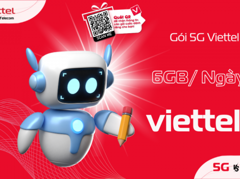 Gói 5G Viettel 6GB/Ngày – Đăng Ký 150K Chơi Game Mượt