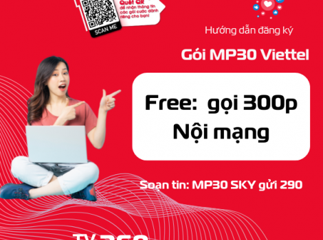 Đăng Ký 4G Viettel 30K 1 Tháng:Ưu đãi gọi 500 phút, Free data Tiktok, Face, Youtue