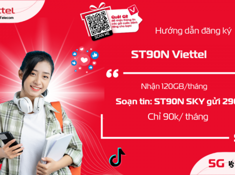 Gói cước ST90N Viettel – 4Gb/ ngày chỉ 90K So sánh ưu đãi với các gói khác