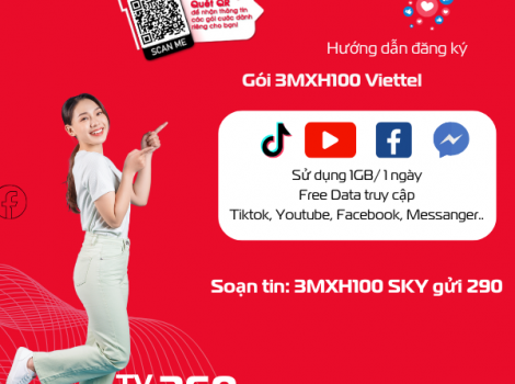 Gói 4G Viettel Tháng: 120GB Data + Gọi Miễn Phí, Chỉ từ 30K