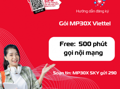 Gói Cước Gọi Viettel 30K/Tháng: 500 Phút Nội Mạng, 10Phút/cuộc – Đăng Ký Ngay