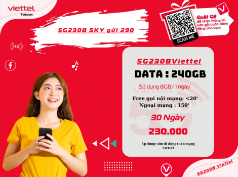 Đăng Ký 5G Viettel - Internet Tốc Độ Cao, Data Khủng, Giá Rẻ 2025