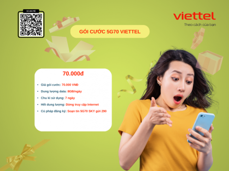 Đăng Ký Mạng Viettel - Internet Tốc Độ Cao Chỉ Từ 5.000 VNĐ!